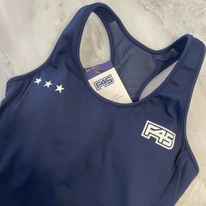 F45 women’s coach’s uniform bra tank, various sizes